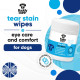 Серветки Buddy Care Tear Stain Eye Wipes для очищення очей та слізних доріжок у собак 100 шт. Арт. B98304