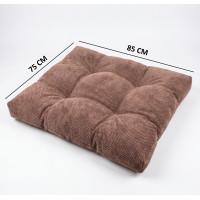 Лежак для собаки Ginger Cloud М (Клауд) ДЖ-008 коричневий 75х85см №1 46002