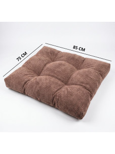 Лежак для собаки Ginger Cloud М (Клауд) ДЖ-007 коричневый 75х85см, №1 46002