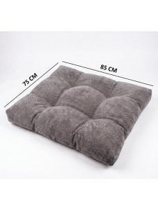Лежак для собаки Ginger Cloud М (Клауд) ДЖ-007 серый 75х85см, №1 46003