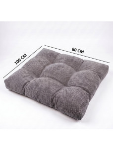 Лежак для собаки Ginger Cloud L (Клауд) ДЖ-008 серый 80х100см, №2 46005