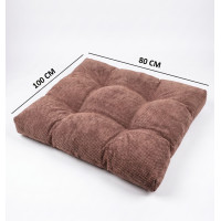 Лежак для собаки Ginger Cloud L (Клауд) ДЖ-008 коричневий 80х100см №2 46006