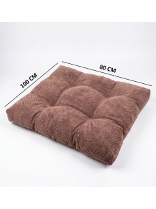 Лежак для собаки Ginger Cloud L (Клауд) ДЖ-008 коричневый 80х100см, №2 46006