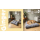 Лежак для собаки Ginger Cloud М (Клауд) ДЖ-008 коричневий 75х85см №1 46002