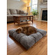 Лежак для собаки Ginger Cloud М (Клауд) ДЖ-008 коричневий 75х85см №1 46002