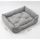 Лежак для собак Ginger Twin L (Твін) ДЖ-004 сірий 100х70см 46021