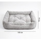 Лежак для собак Ginger Twin L (Твін) ДЖ-004 сірий 100х70см 46021