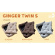 Лежак для собак и котов Ginger Twin S (Твин) ДЖ-002 бежевый 60х50см 46718