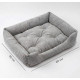 Лежак для собак и котов Ginger Twin S (Твин) ДЖ-002 серый 60х50см 46719