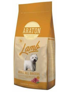 Полноценный сухой корм Nature's Protection ARATON Lamb Adult All Breeds (ART47467) с ягнятиной для взрослых собак всех пород, 15 кг