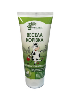 Фитоминеральный бальзам Веселая Коровка 200 мл - это специализированное ветеринарное средство, предназначенное для ухода за выменью и лечения ортопедических травм у животных.