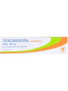Левомеколь 5% мазь в тубах по 40 г оказывает антимикробное, противовоспалительное и ранозаживляющее действие.