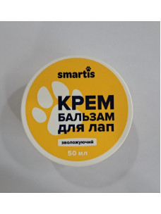 Зволожувальний крем-бальзам для лап тварин Smartis (артикул 5001)  відновлювальний засіб, усуває сухість, подразнення та загоює