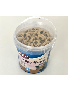Лакомство для собак TRIXIE 31497 Soft Snack Happy Hearts Мягкие сердечки с ягнятиной и рисом, 500 г