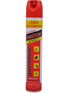 Спрей Дихлофос Fantom червоний, 400мл