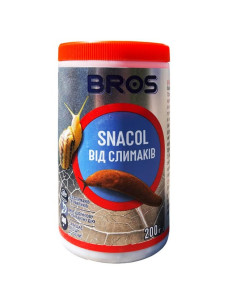 Bros Snacol Брос Снаколь засіб від слимаків, 200 г