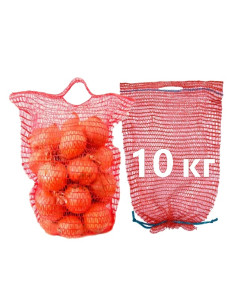 Сетка для овощей с ручкой, овощьной мешок 30х47 см 10кг