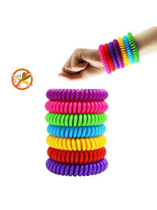 Браслет-пружинка для защиты от комаров и насекомых спиралька