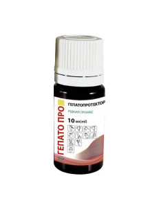 Гепато Про смесь кормовых добавок (жидкий премикс) для поддержания функциональной активности печени, 10 мл