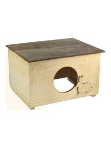 Дом для кроликов Лори большой (деревянный)