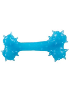 Игрушка Agility кость для собак голубая 12 см