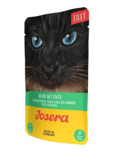 Вологий корм для котів Josera філе курки з качкою 70 г