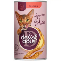 Напиток для кошек Delickcious с курицей 140 г
