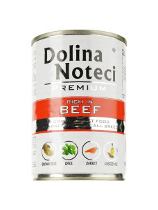 Вологий корм для собак Dolina Noteci Premium з яловичиною 400 г