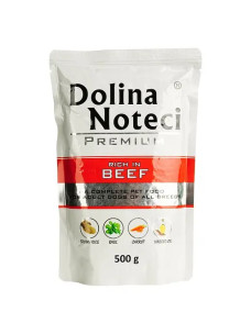Вологий корм для собак Dolina Noteci Premium з яловичиною 500 г