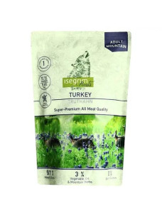 Вологий корм для собак Isegrim Adult Pouch Roots Turkey Monoprotein з індичкою 410 г