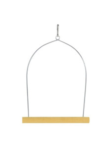 Игрушка для попугаев Лори качеля большая деревянная, 17 см