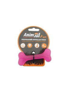 Игрушка для собак AnimAll Fun Кость 12 см фиолетовая