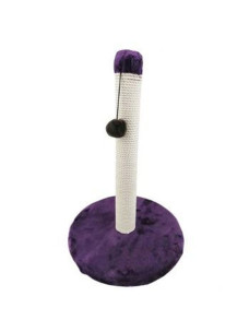 Драпак PI М-3 Пушистик столбик на круглой подставке 50/38см фиолетовый