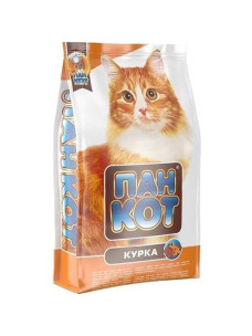 Сухой корм для кошек Пан Кот курица 10кг