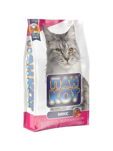 Сухой корм для кошек Пан Кот микс 10кг