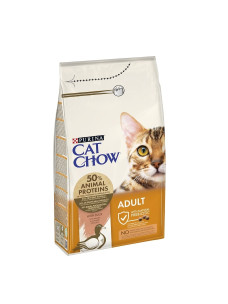 Сухой корм для кошек Cat Chow Adult с уткой 15кг