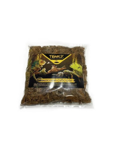 Кокосовый субстрат наполнитель для террариума Terrix CHIPS крупный 2л
