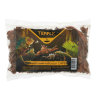 Кокосовый субстрат наполнитель для террариума Terrix CHIPS крупный 1л