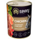 Влажный корм Savory (Сейвори) Cat Adult Sterilized Chicken с курицей для взрослых стерилизованных кошек, 400 г