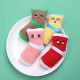 Игрушка плюшевая Носок (пищалка) 16х7см