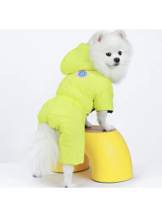 Комбинезон Pupawalk синтепон водонепроницаемый на кнопках салатовый S Д-25 ОГ-32см