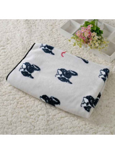 Плед-одеяло для котов и собак бежевый подстилка для домашних животных 60х80 см