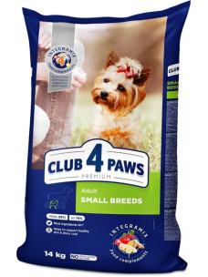 Club 4 Paws Premium Small Breeds сухой корм с куркой для взрослых собак малых пород 14 кг (Клуб 4 Лапы)