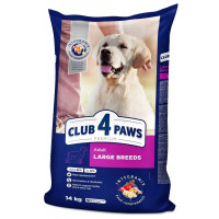 Club 4 Paws Adult Large Breeds Premium сухий корм с курицей для собак большых пород 14 кг (Клуб 4 Лапы)