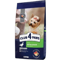 Club 4 Paws Premium Small Duck сухой корм с уткой для взрослых собак малых пород 14 кг (Клуб 4 Лапы)
