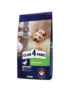 Club 4 Paws Premium Small Duck сухой корм с уткой для взрослых собак малых пород 14 кг (Клуб 4 Лапы)