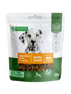Ласощі для цуценят з м'ясом птиці Nature's Protection Poultry Healthy Growth Junior, 150г (KIKNPSP47238)