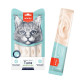 Лакомство для кошек Wanpy Creamy Lickable Treats Tuna & Codfish Ванпи влажный корм Тунец с треской, 14г х 5 шт (RAC-53)