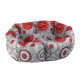 Ліжко-лежанка Манеж для собак та кішок TEREMOK лежак №2 COLLAR (Коллар) 52х42х19 см