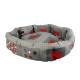 Ліжко-лежанка Манеж для собак та кішок TEREMOK лежак №2 COLLAR (Коллар) 52х42х19 см